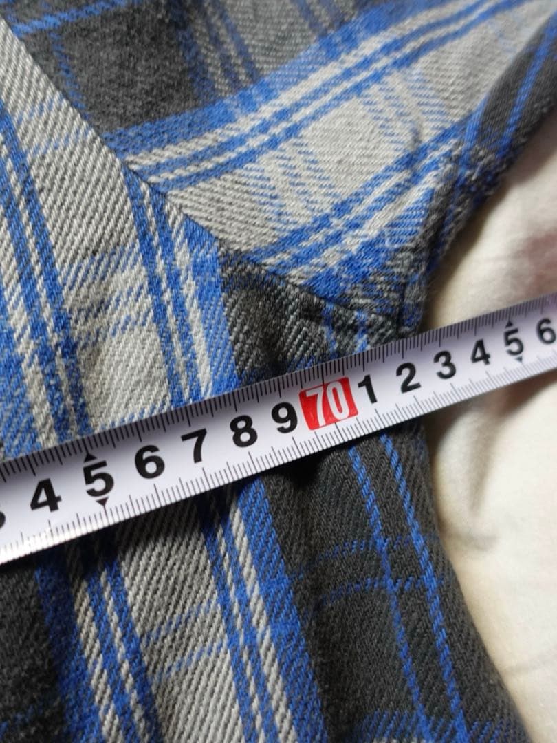 トップス 80's five brother flannel shirt USA