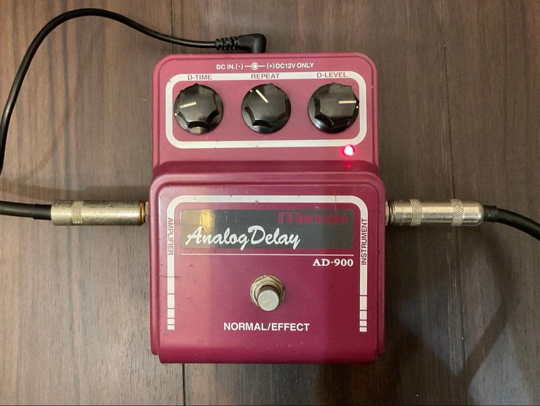 【動作品】MAXON アナログディレイ AD-900（前期型）