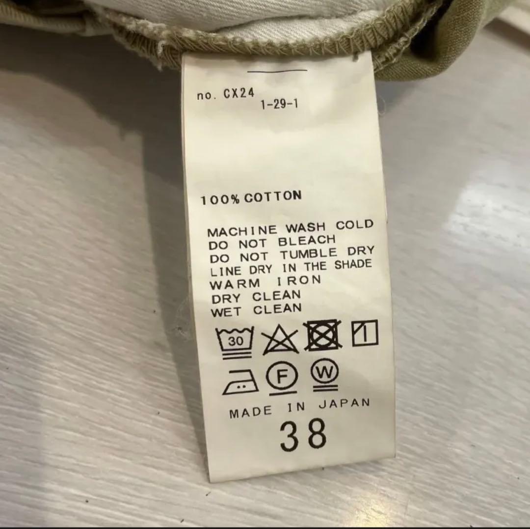 プラージュ　チノパン ベージュ　2タック　plage