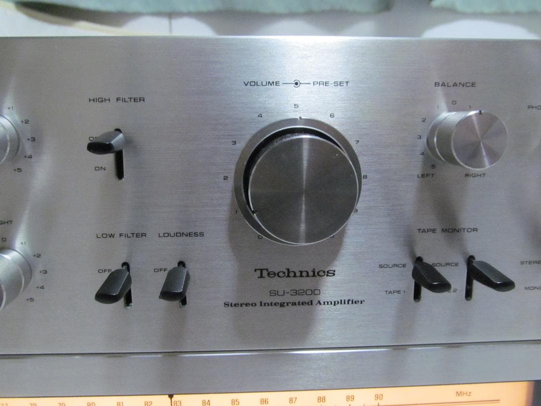 テクニクス アンプ SU-3200+チューナー ST-3200 軽整備済