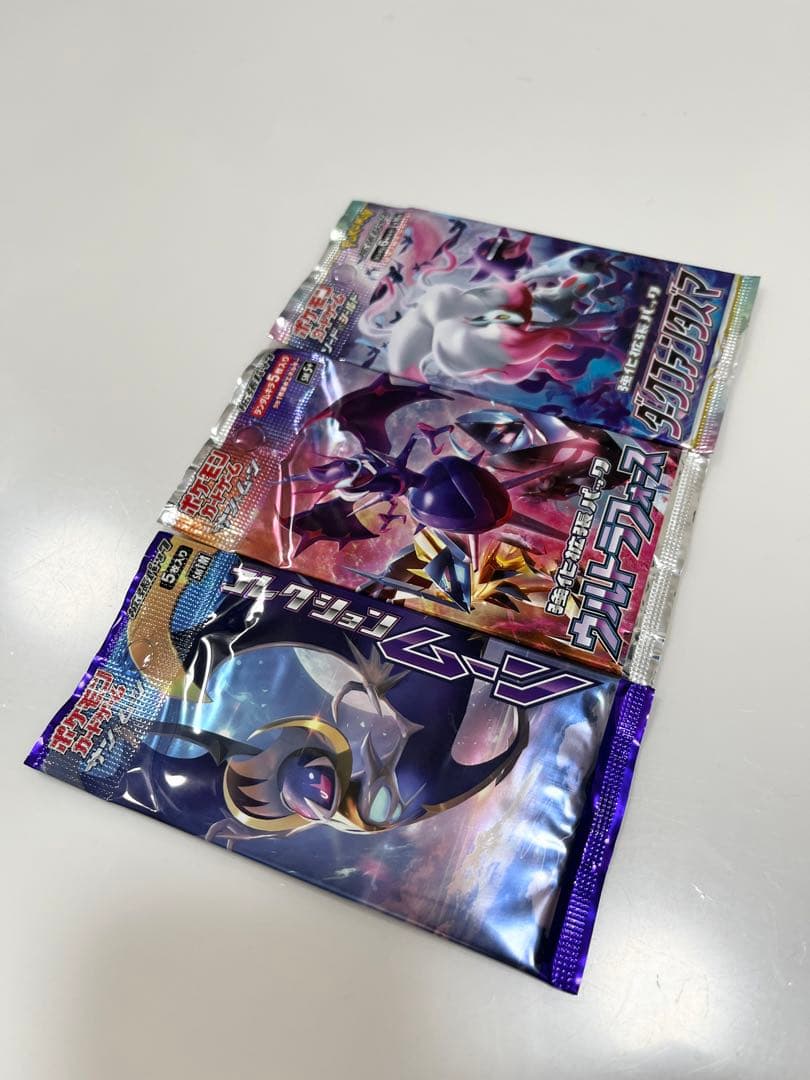 コレクションムーンウルトラフォースダークファンタズマポケモンカード未開封パック