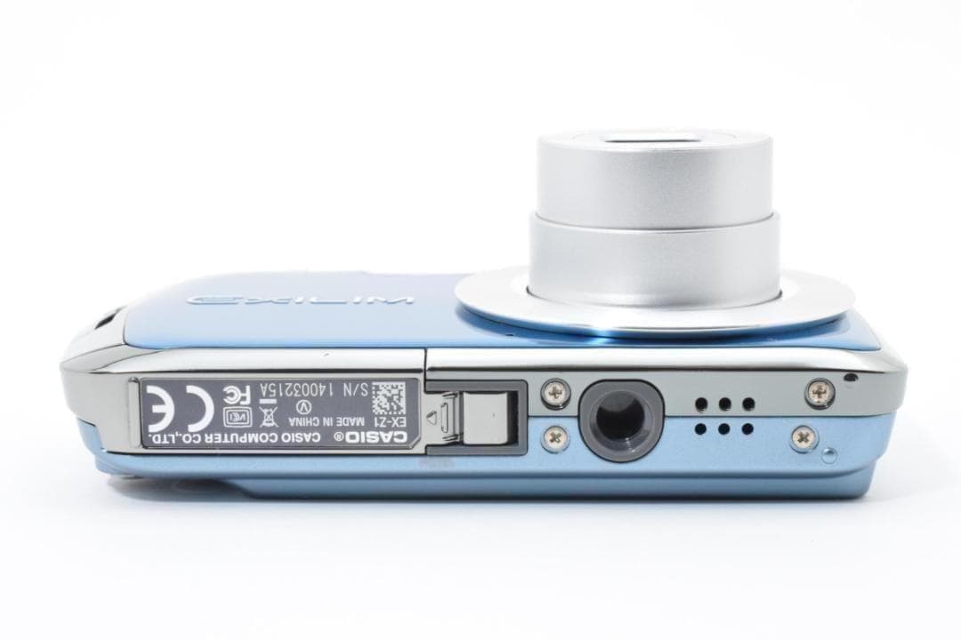 【お値下げ歓迎・極美品】 カシオ　CASIO EXILIM EX-Z1 ブルー