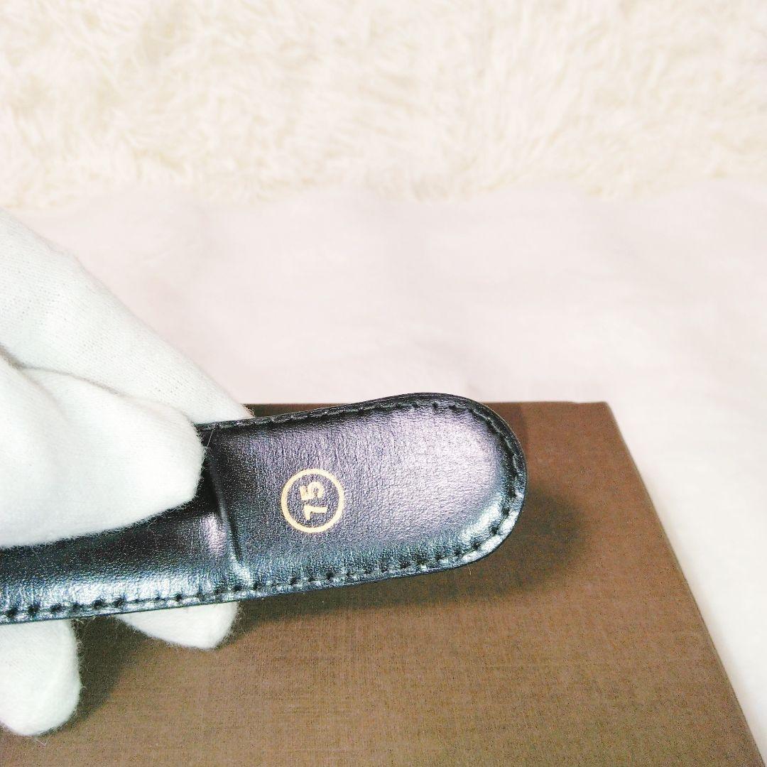 【美品】LOEWEアナグラム　ベルトレディース　ゴールドバックル　レザー