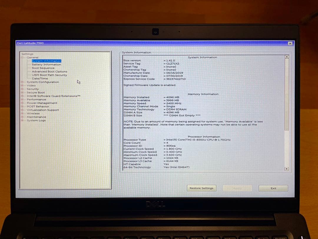 Dell 7390 i5-8350U/ChromeOS/Androidアプリ対応