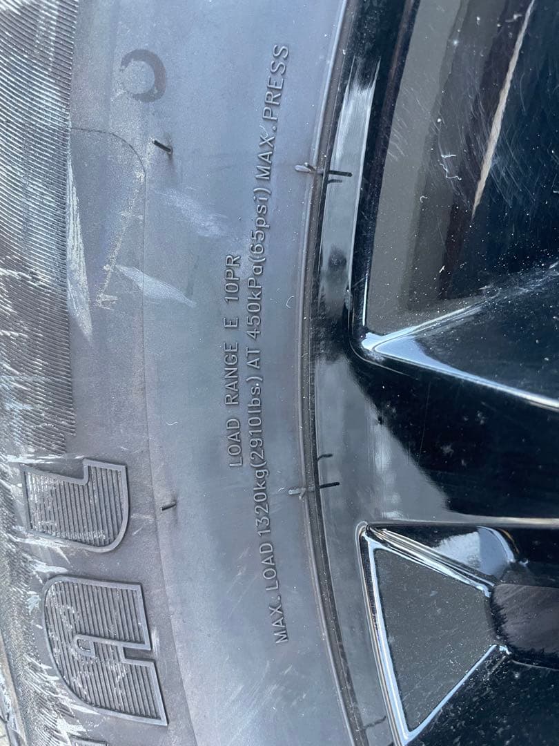 専用　2,257e20 様 18インチ・ベンツ純正ホイール、タイヤセット