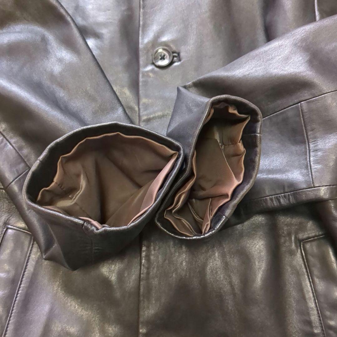 希少　banana Republic レザージャケット　カーコート
