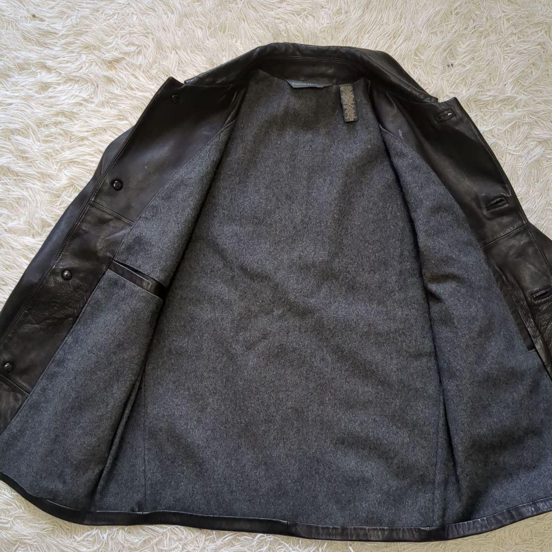 希少　banana Republic レザージャケット　カーコート