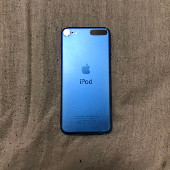 iPod touch第6世代 画面割れ ブルー 16GB