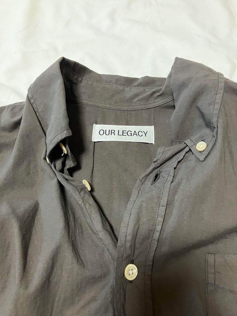 トップス OUR LEGACY 24ss BORROWED BD SHIRT IT46