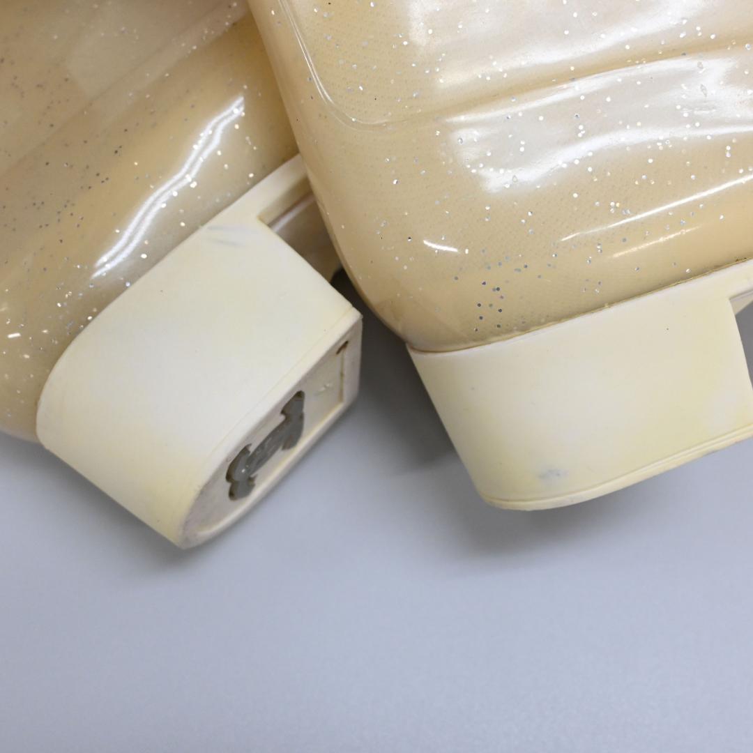 ■ 46552★年 シャネル レインブーツ ココマーク カメリア 38