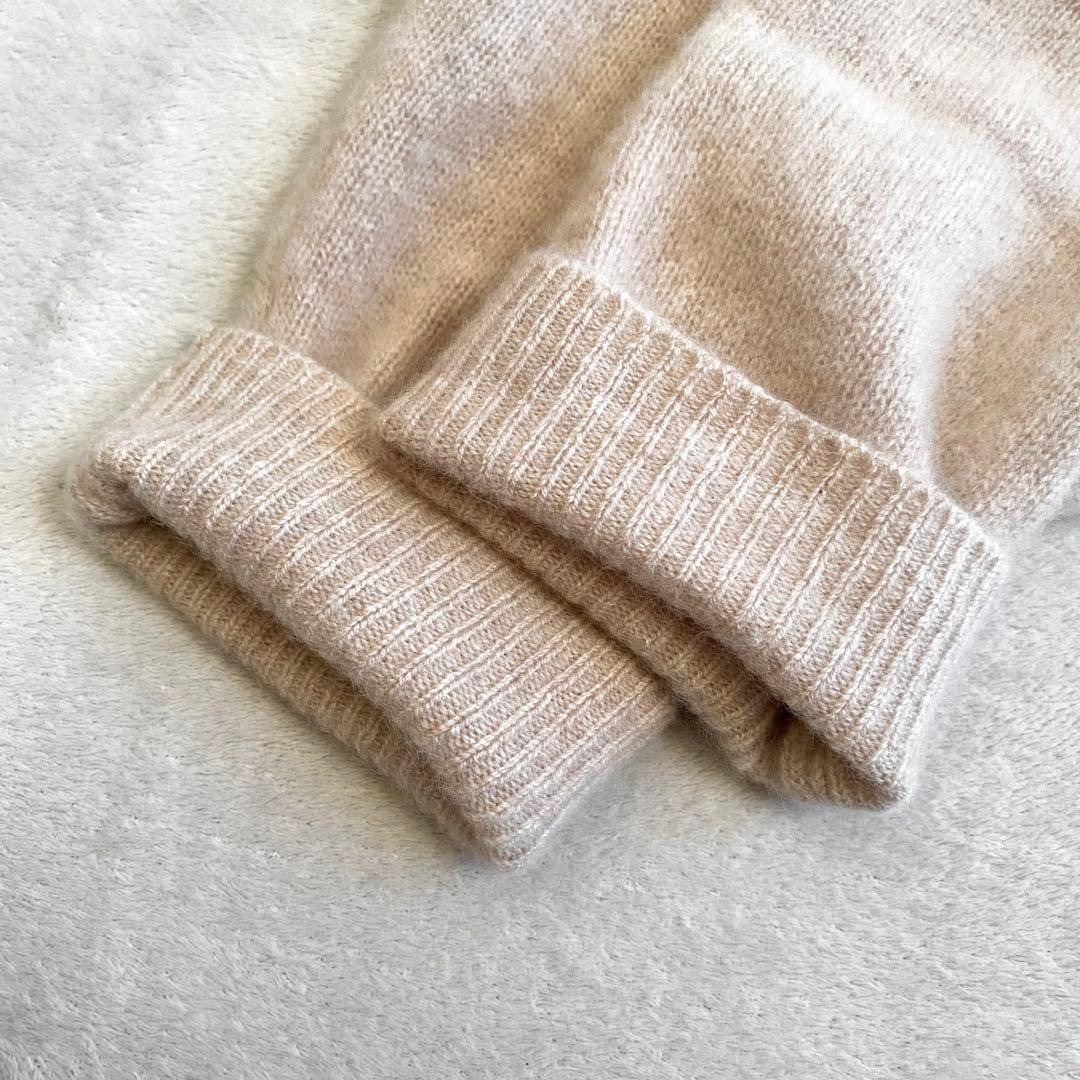 【美品✨】Plage ふわふわ　カシミヤ100% ラグランハイネックプルオーバー