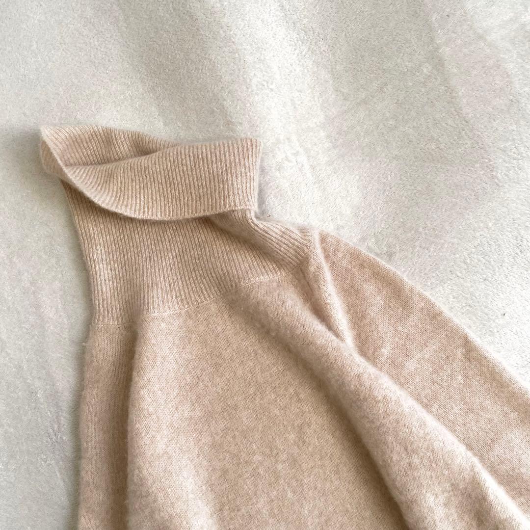 【美品✨】Plage ふわふわ　カシミヤ100% ラグランハイネックプルオーバー