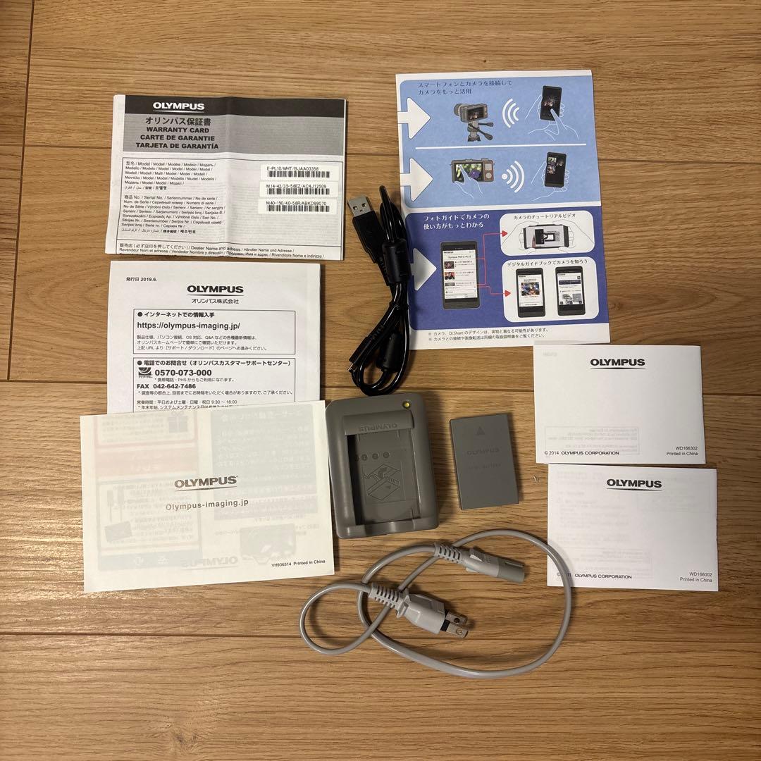 【箱付き】 OLYMPUS オリンパス PEN E-PL10 ミラーレスカメラ