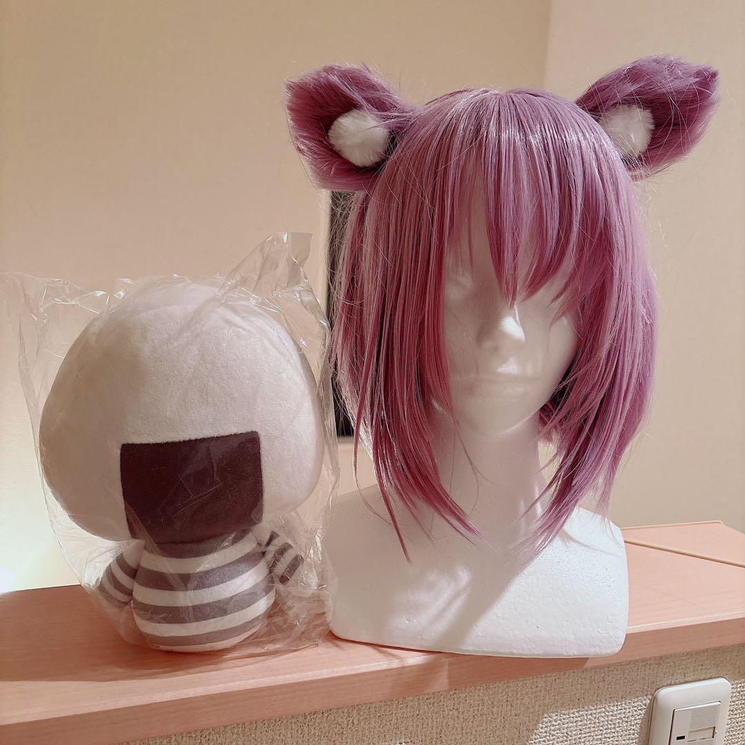 猫又おかゆ コスプレウィッグ
