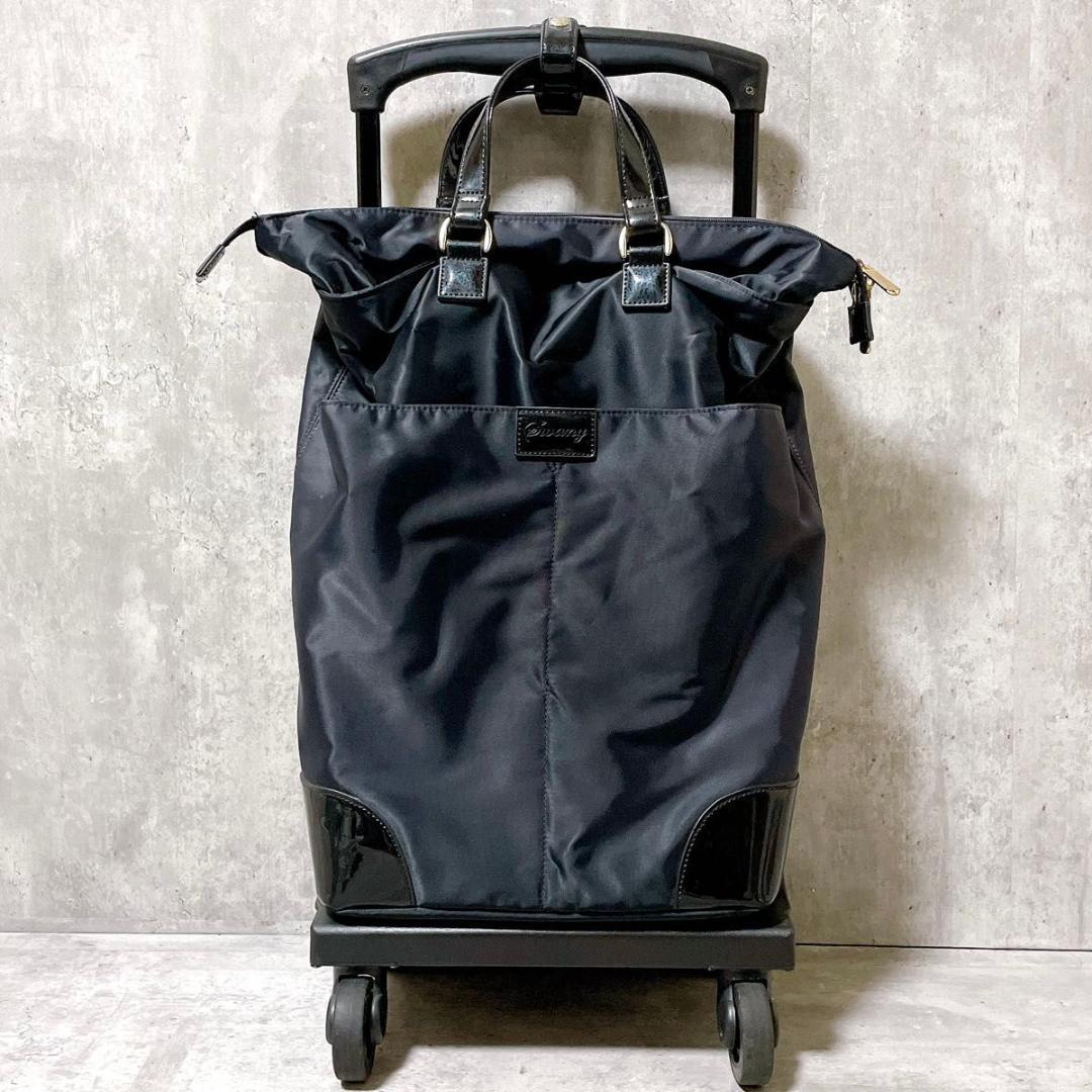 ほぼ未使用 スワニー キャリーバッグ 座面付き D-290 東京デリカオリジナル