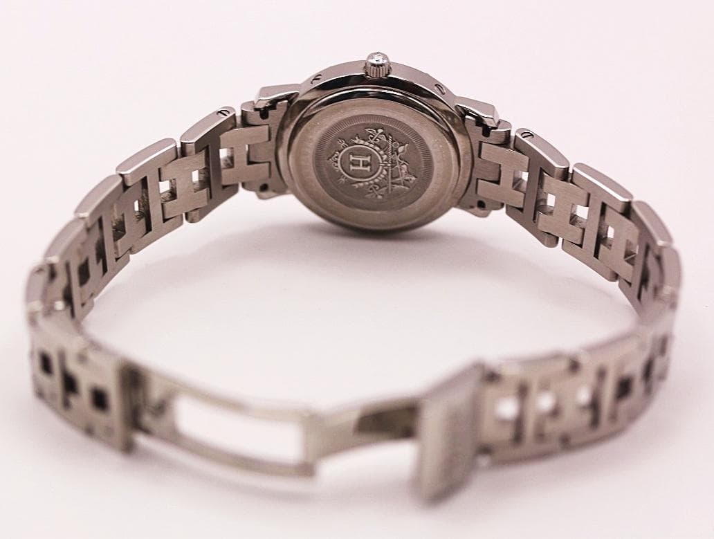 HERMES　CL4.210　クリッパー　ナクレ　エルメス　ケース・保証書付