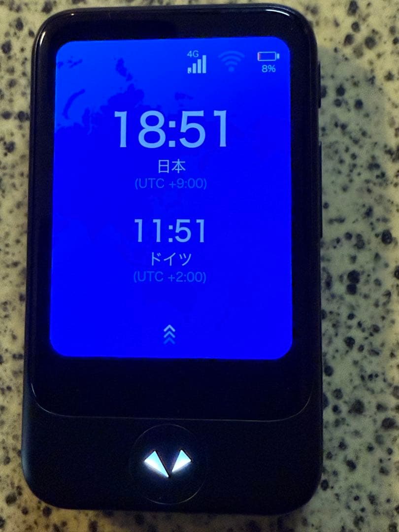 ポケトーク　POCKETALK S 翻訳機 内蔵SIM付き