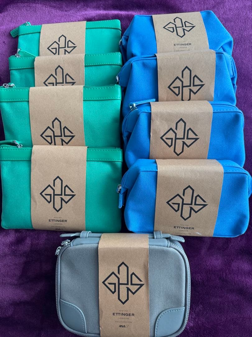 ANAビジネス•ファーストクラス ETTINGER アメニティセット