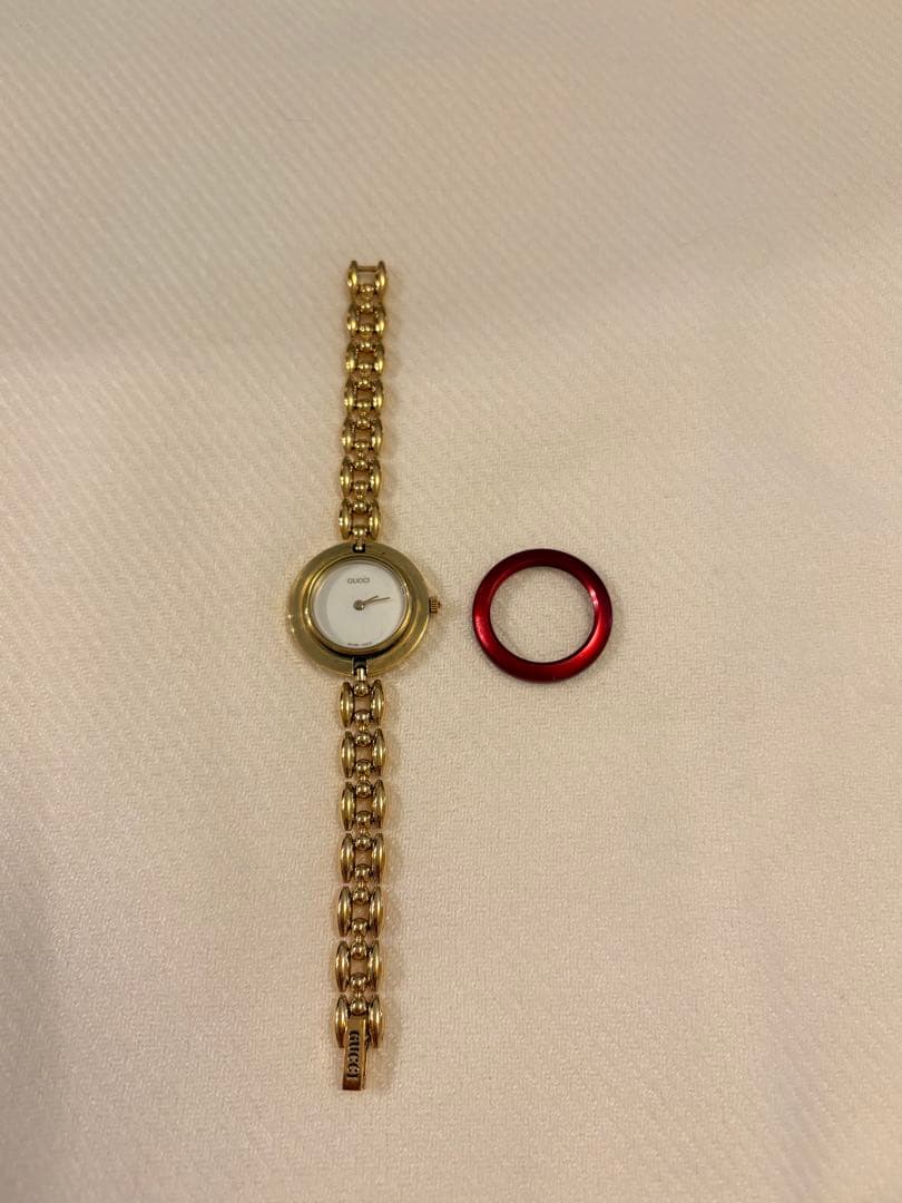 GUCCI グッチ チェンジベゼル 11/12 腕時計　稼働品　値下げ