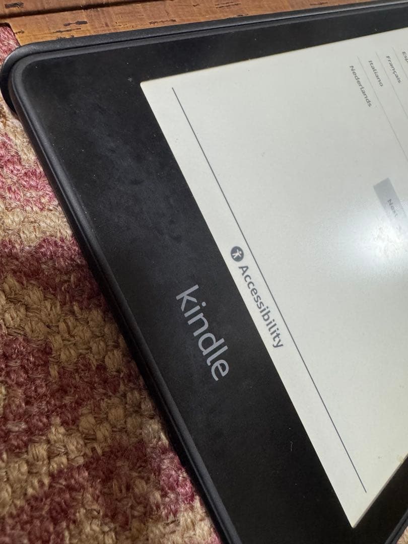 Kindle paperwhite 第11世代 8GB 広告なし コルクカバー付
