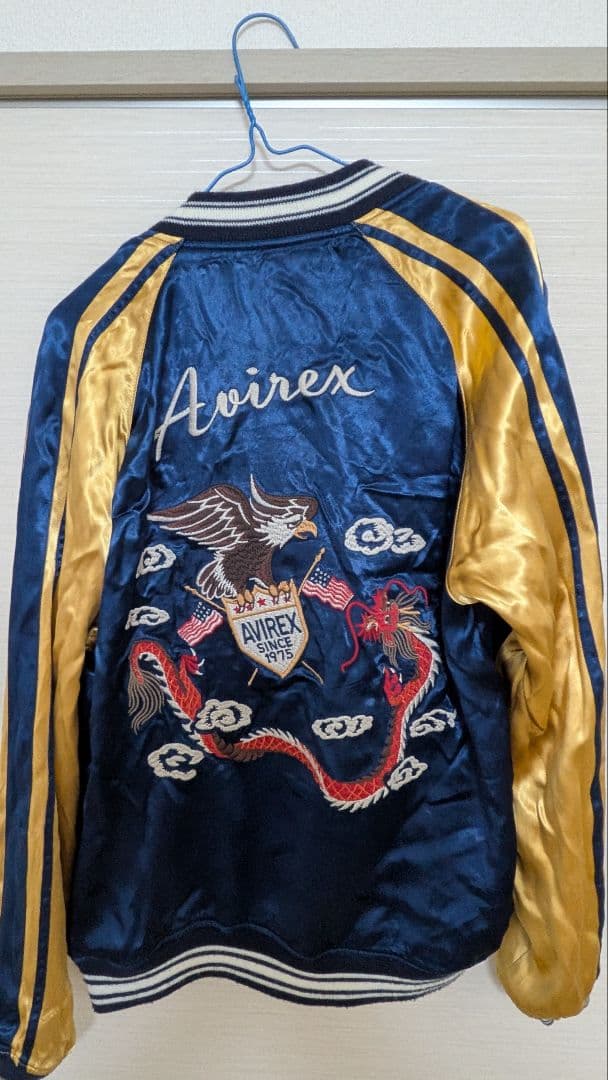 AVIREX スーベニア イーグル＆ドラゴン リバーシブル スカジャン 廃盤品