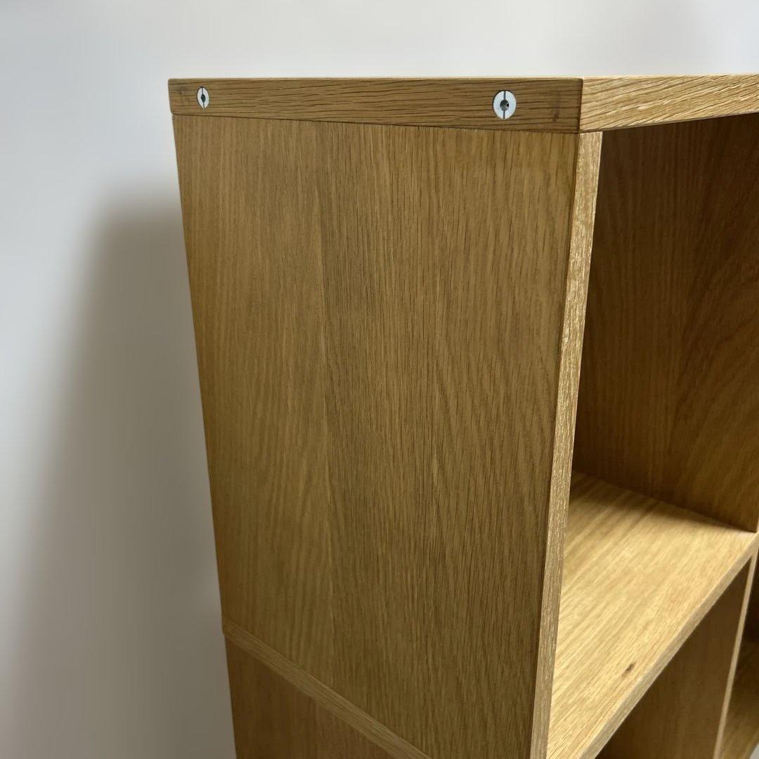 無印良品 スタッキングシェルフ オーク材 引き出しセット