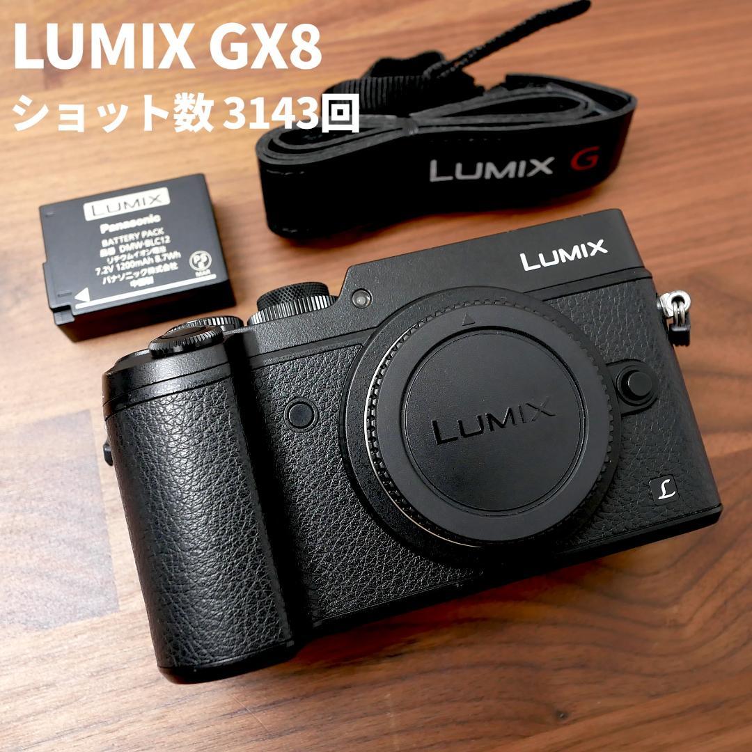 ショット数3000回【Panasonic LUMIX GX8】ボディ 名機 4K