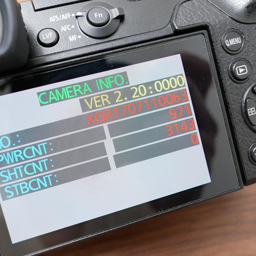 ショット数3000回【Panasonic LUMIX GX8】ボディ 名機 4K