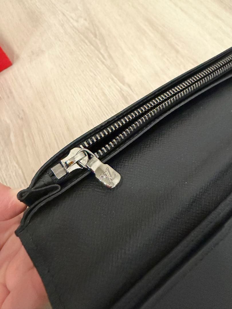 Louis Vuitton ブラック 長財布 ルイヴィトン ブラザ エクリプス