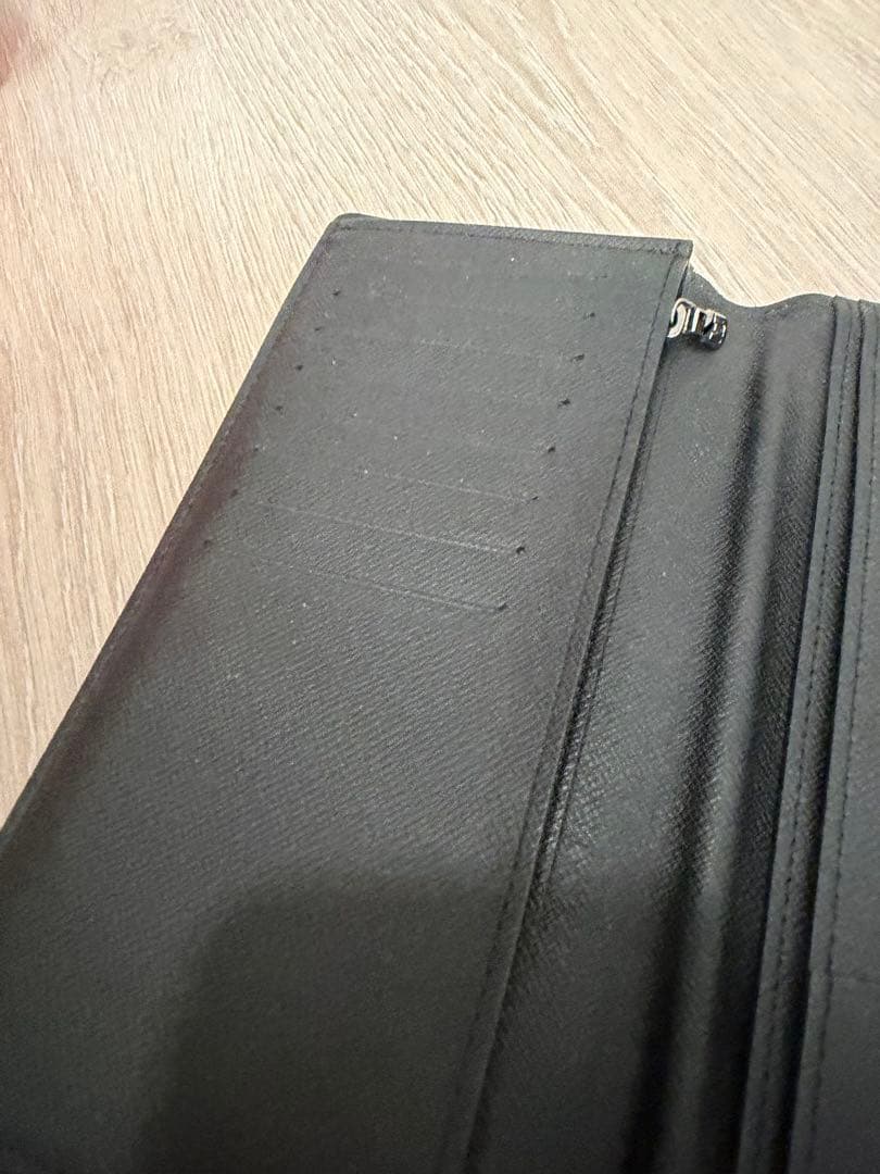 Louis Vuitton ブラック 長財布 ルイヴィトン ブラザ エクリプス