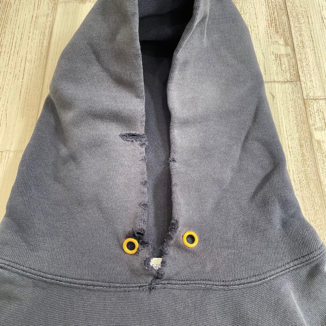 【定番目付き！】チャンピオン　リバースウィーブ　ネイビー　フーディ　パーカー　紺