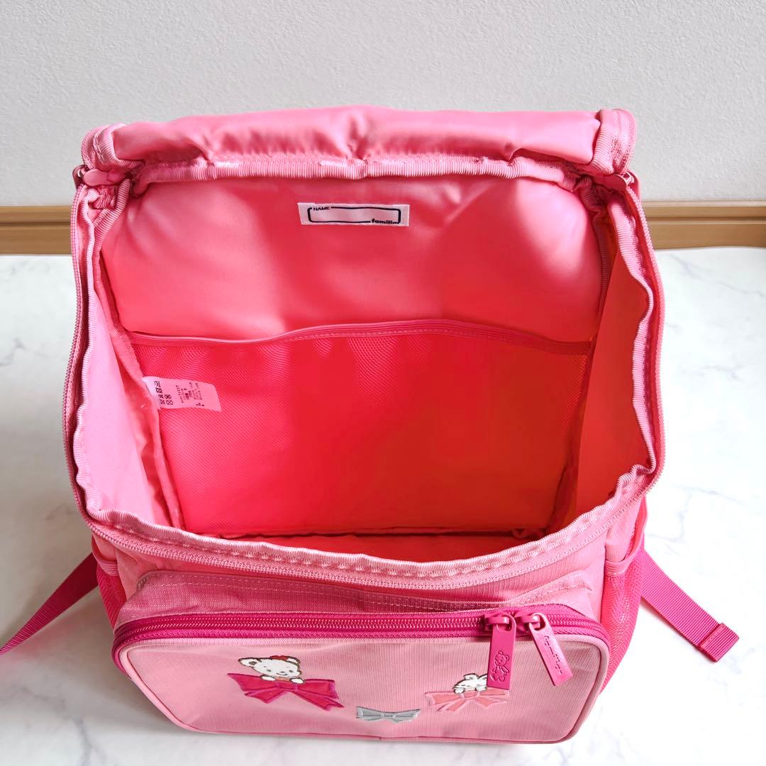 【完売品】ファミリア familia リュック ピンク リアちゃん　美品　M