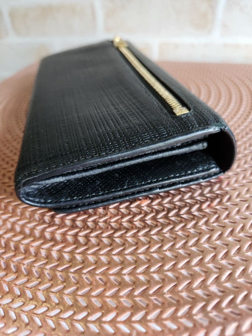 LOEWE　コンチネンタルウォレット　アナグラム　レザー