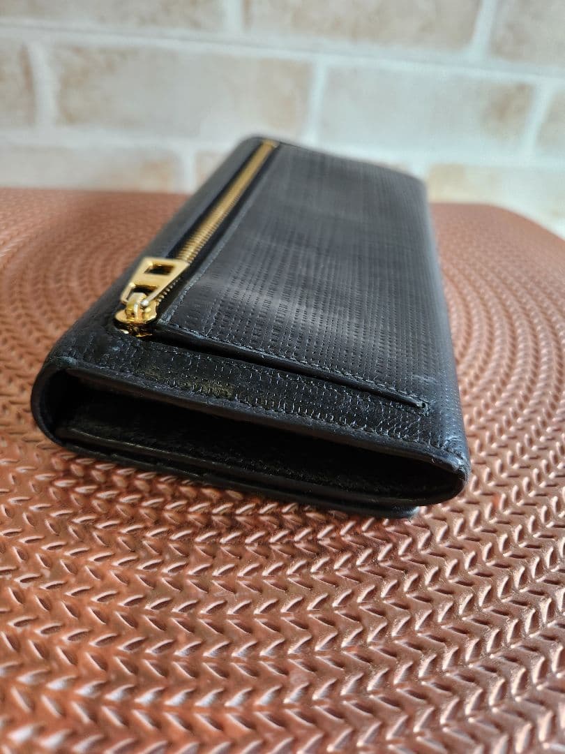 LOEWE　コンチネンタルウォレット　アナグラム　レザー
