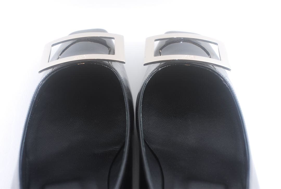 美品37＊RogerVivier＊ロジェヴィヴィエ＊パンプス＊エナメル パテント