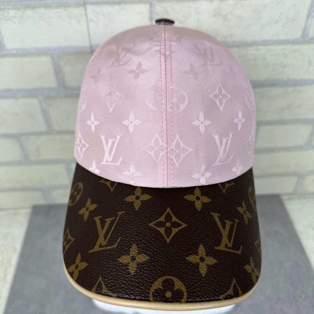 ★希少★LOUIS VUITTON ルイヴィトン キャップ モノグラム ピンク