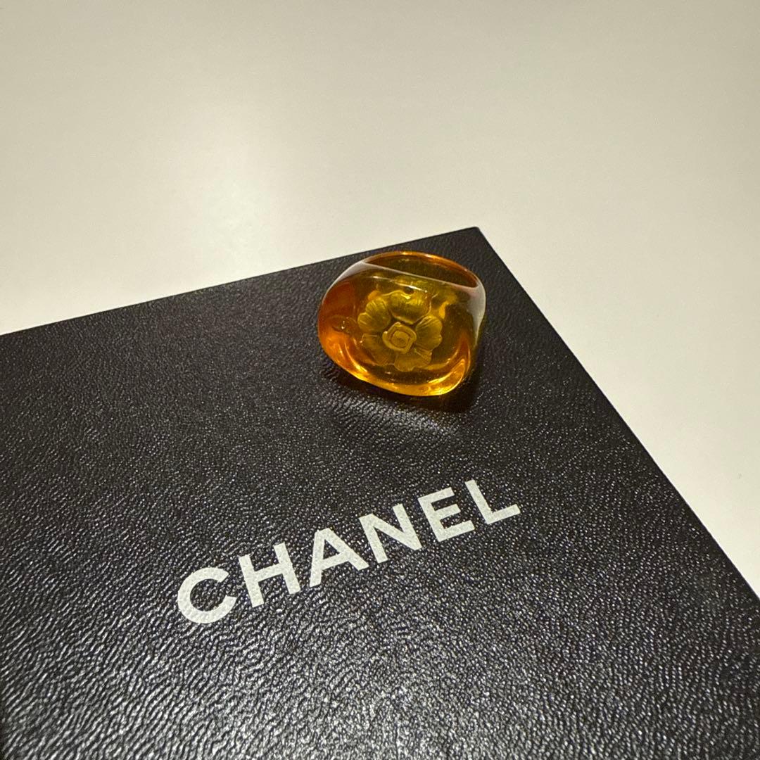 CHANEL シャネル　プラ　リング　カメリア