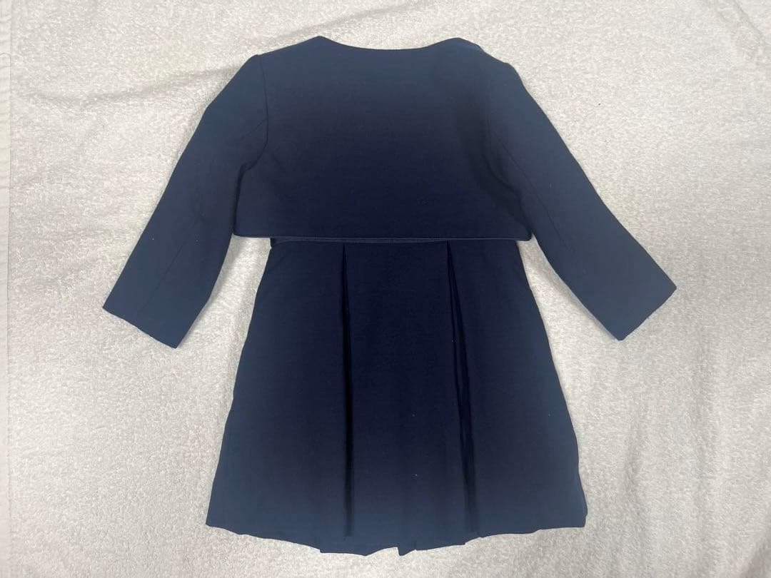 【かきふらい　】ファミリアお受験ジャンパースカートセット90