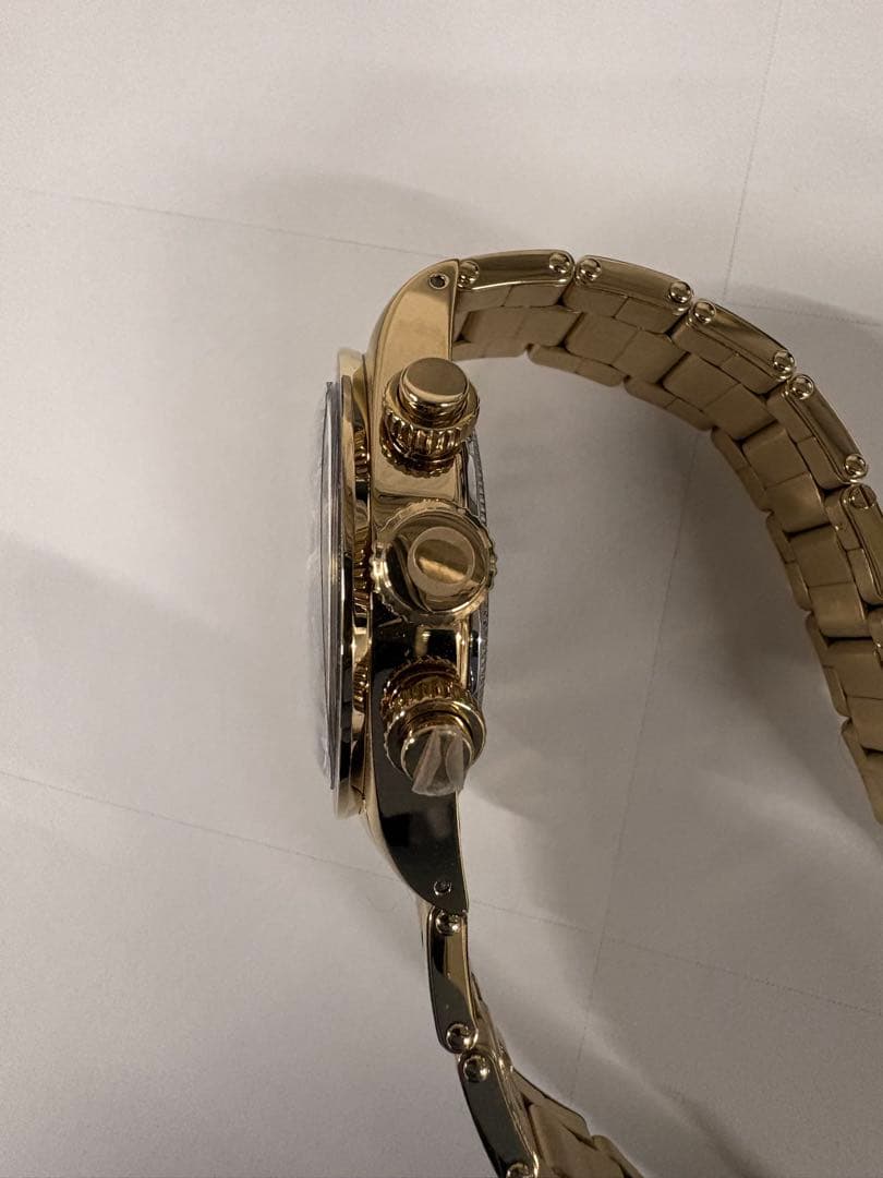 希少限定品 /アウトライン/2レジスタークロノ/レモン/ゴールドブレスレット