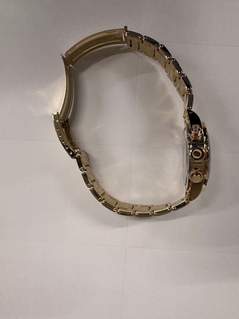 希少限定品 /アウトライン/2レジスタークロノ/レモン/ゴールドブレスレット