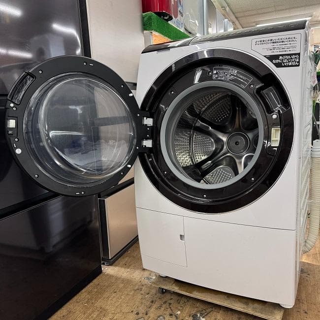 地域限定送料無料　美品 日立 ドラム式洗濯乾燥機 BD-SX110F