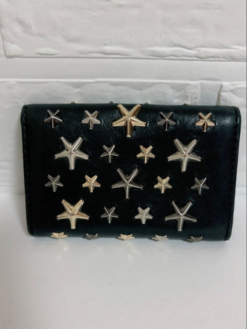 ジミーチュウ　JIMMY CHOO キーケース　6連 黒　スター　スタッズ