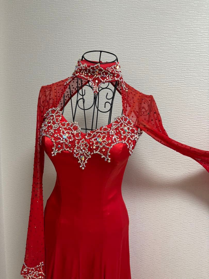 ちゃこ　チャコット社交ダンスドレス スタンダード モダン デモ パーティ