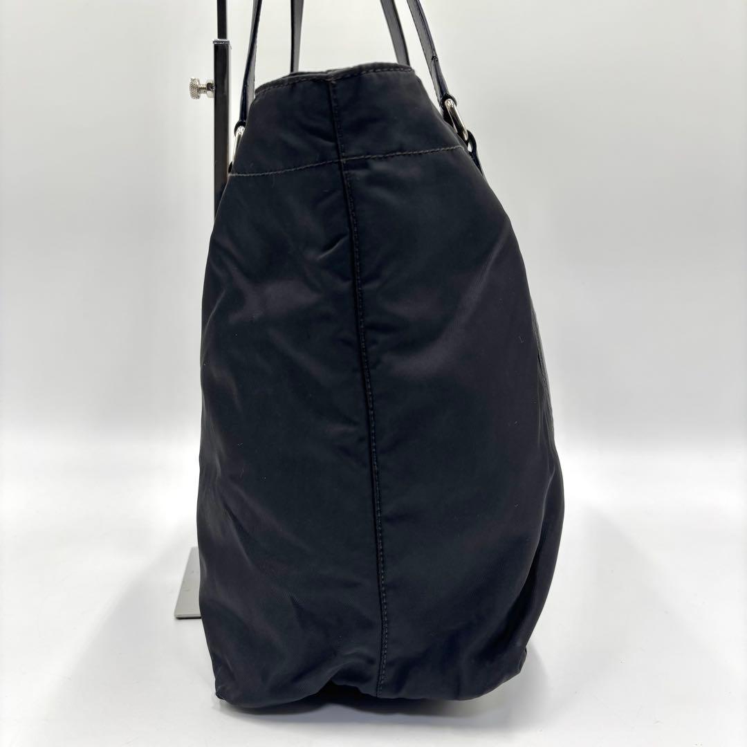 PRADA プラダ トートバッグ レザー ナイロン ブラック 黒