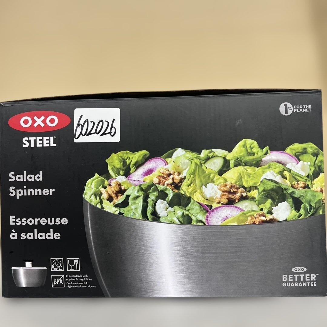 602026，OXO オクソー サラダスピナー 野菜水切り器