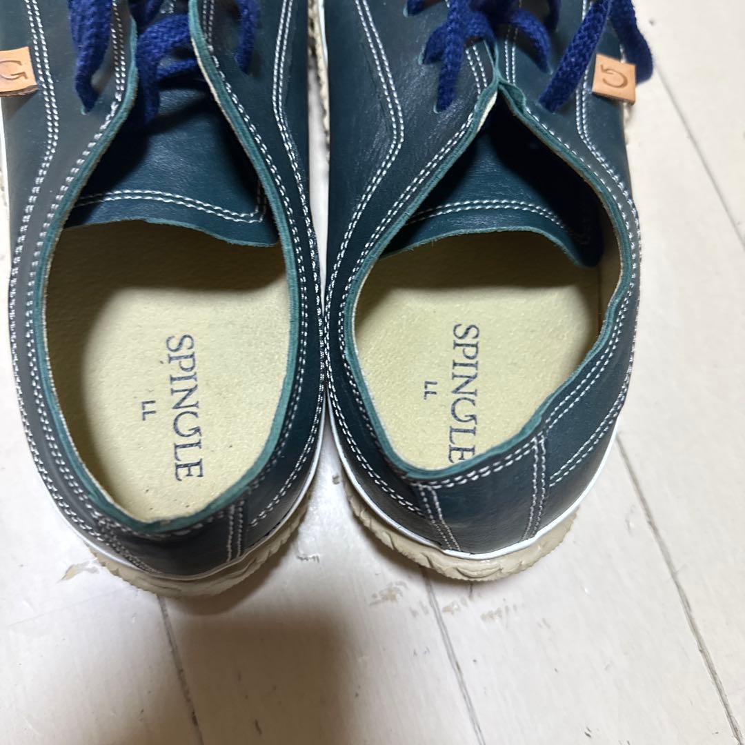 スピングル　SP-110 Dark Blue サイズLL カンガルーレザー素材