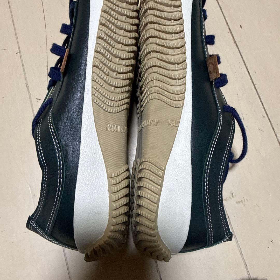 スピングル　SP-110 Dark Blue サイズLL カンガルーレザー素材