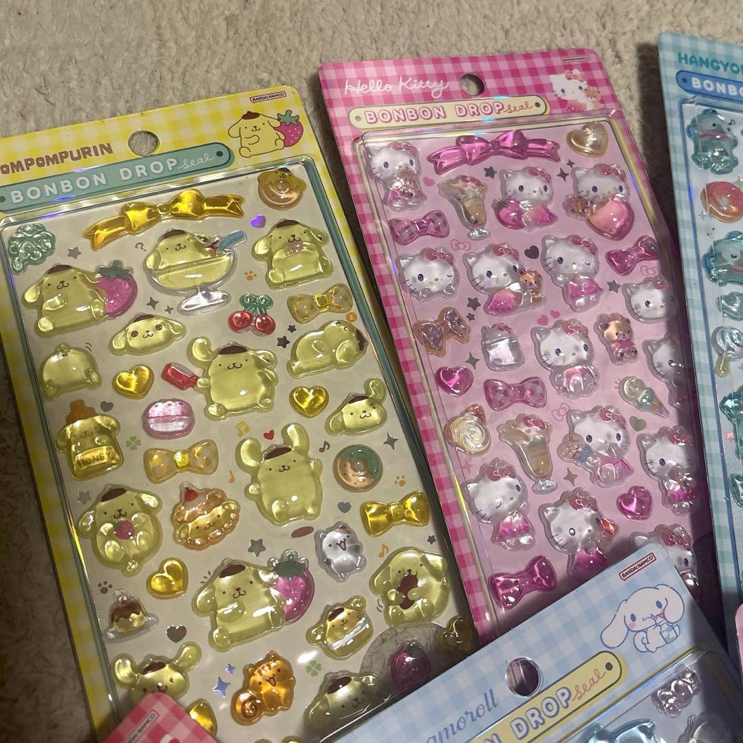 サンリオ ボンボンドロップシール 正規品
