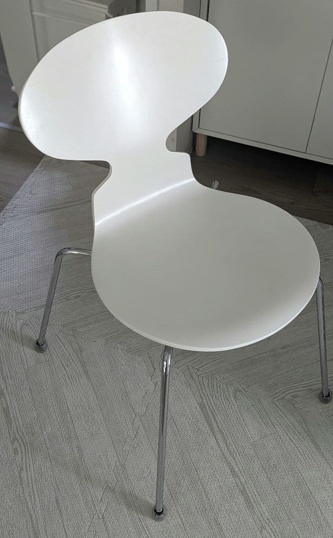 フリッツハンセン　アントチェア　アリンコチェア　ホワイト　デザイナーズチェア
