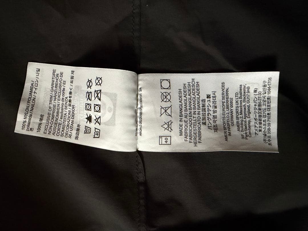 Arc’teryx マウンテンパーカー S ブラック 美品 正規品 フード付